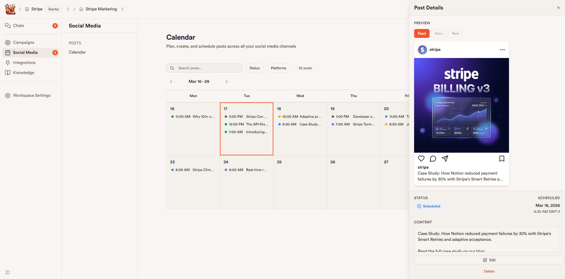 Marketing Planning Dashboard